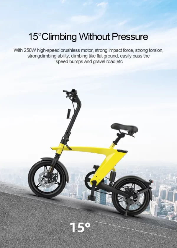 Foldable E-Bike - Top Speed 25km/h - Image 5