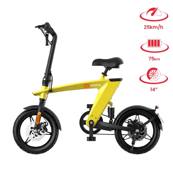 Foldable E-Bike - Top Speed 25km/h