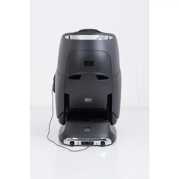 Black Leather Premium Massage Chair/ Bluetooth Speaker - Image 2