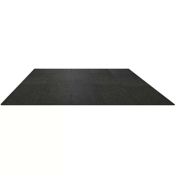 Rubber Top - 25 PCS 1/2 inch Thick Gym Floor Mats (24X24) - Image 9