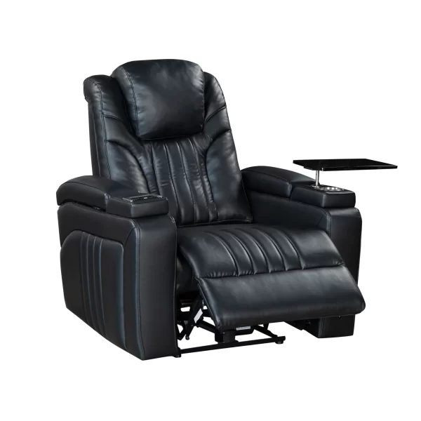 Power Home Theater Leather Recliner - Image 3