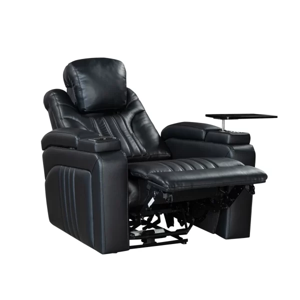 Power Home Theater Leather Recliner - Image 10