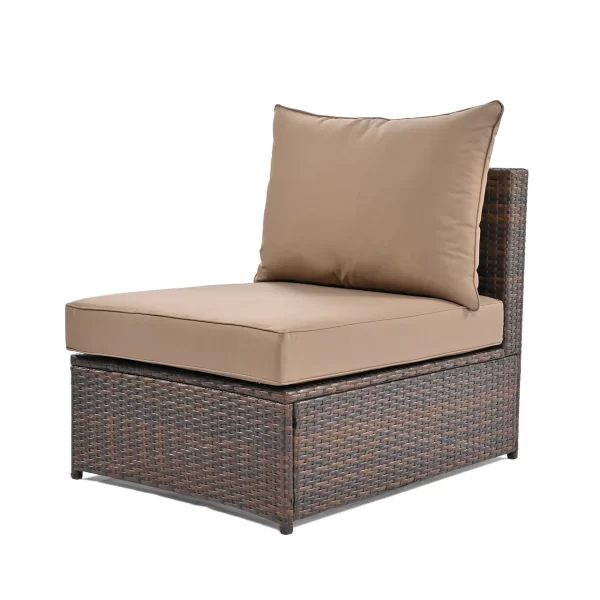 6-Piece Patio Round Sofa Set - Image 14